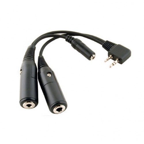 Icom OPC-499 Headset Adapter Cable for Airband Radios